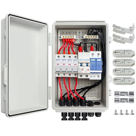 junction boxes solar|recombiner box.